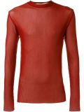 sheer longsleeved top