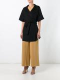 'Renzo' cape dress