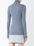 'Highneck Wide Rib'毛衣