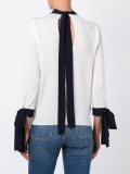 tie knot cuffs jumper 