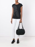 jacquard shoulder bag