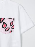 tiger print pocket T-shirt 