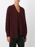 cable knit jumper