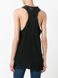 embroidered tank
