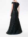 Gildon off-shoulder cloque gown