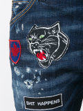 Cool Girl patch jeans