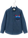 monster button down shirt