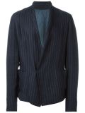 pinstriped casual blazer