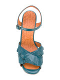 crossover strap sandals