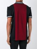 logo拼色polo衫
