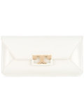 gold buckle clutch