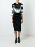 Tribal Markings flock skirt 