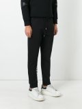 logo print track pants 