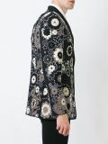 花卉缝饰西装夹克