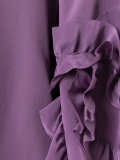 frilled sleeve top