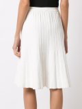 knitted midi skirt