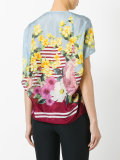 floral print blouse