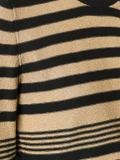 round neck striped jumper