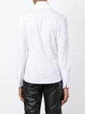 pleated collar shirt