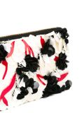paillette flower clutch 