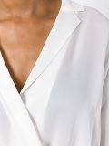 wrap blouse