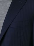 striped two-piece suit