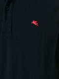 embroidered logo polo shirt 