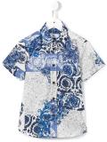 baroque print shirt