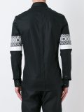 digital stripe print shirt