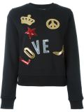 multi patch sweatshirt