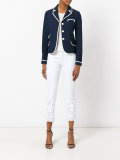 embroidered cropped trousers 
