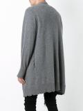 distressed cardigan