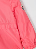 zipped rain jacket 