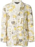 printed blazer