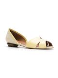 leather ballerinas