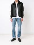 stonewashed regular jeans