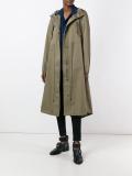 military raincoat