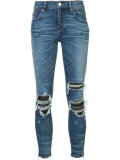 ripped super skinny jeans