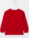 contrast pocket sweatshirt