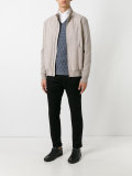 panel bomber jacket