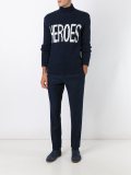 heroes intarsia jumper