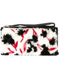 paillette flower clutch 