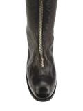 front zip boots