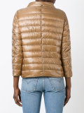 high neck buttoned jacket