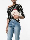 Canvas 'Holiday' Logo Pouch