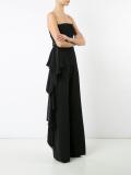 draped detail jumpsuit