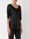 round neck blouse