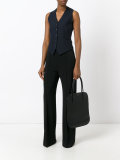 pin-stripe waistcoat