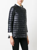 straight collar padded jacket