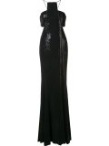 cut-out details gown 
